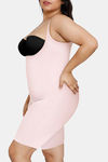 Zivame All Day Seamless Knee Length Bodysuit - Crystal Rose — thumbnail 8